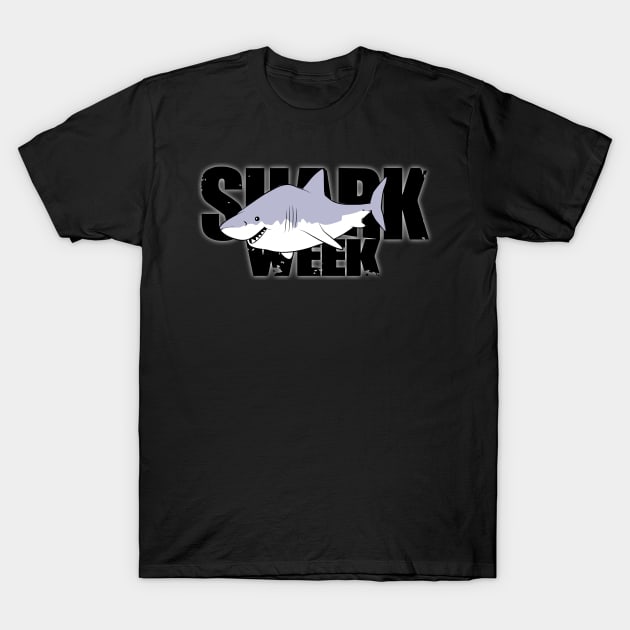 Shark Week T-Shirt by kylewillis